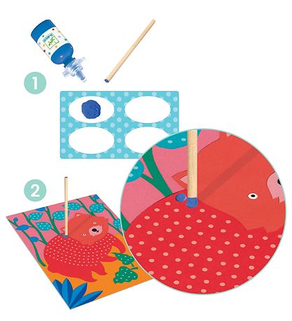 Djeco Painting Set - Stick painting Djeco Painting Set - Stick painting
