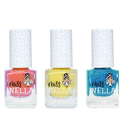 Miss Nella Nagellack - 3er-Pack - Banana Split/Under The Sea/Mar
