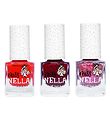 Miss Nella Nail Polish - 3-Pack - Strawberry'n'Cream/Shazam/Jazz Miss Nella Nail Polish - 3-Pack - Strawberry'n'Cream/Shazam/Jazz