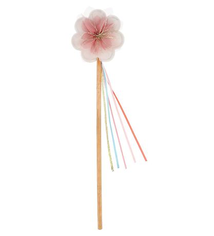 Meri Meri Costume - Fairy Wings - Transparent w. Flowers