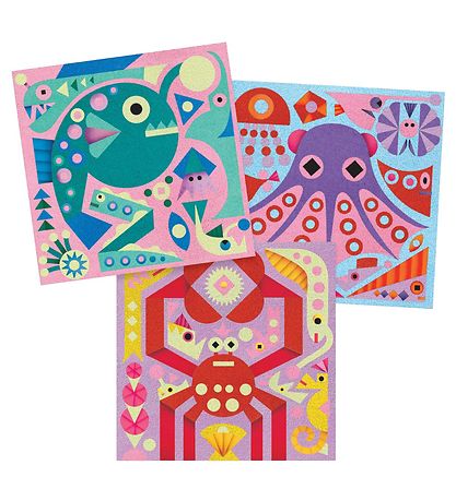 Set de Création Djeco - Coloré Sable - Sea Lumières Set de Création Djeco - Coloré Sable - Sea Lumières