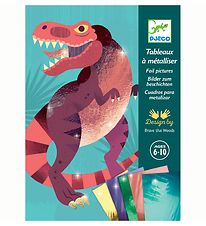 Djeco Kreativt leker - Foliebilder - Jura Djeco Kreativt leker - Foliebilder - Jura