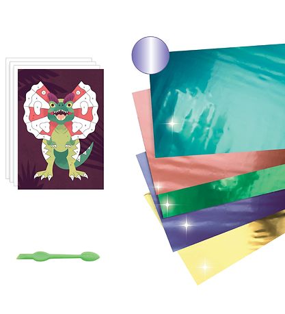 Djeco Kreasæt - Foil Pictures - Jurassic Djeco Kreasæt - Foil Pictures - Jurassic