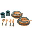 MaMaMeMo Tableware - Wood - Emerald Green MaMaMeMo Tableware - Wood - Emerald Green