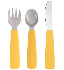 We Might Be Tiny Cutlery - 3 Parts - Yellow We Might Be Tiny Cutlery - 3 Parts - Yellow