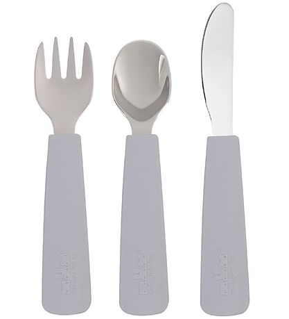 We Might Be Tiny Cutlery - 3 Parts - Grey We Might Be Tiny Cutlery - 3 Parts - Grey