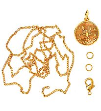 Me&My BOX Necklace w. Zodiac Signs - Scorpion - Gold Plated Me&My BOX Necklace w. Zodiac Signs - Scorpion - Gold Plated