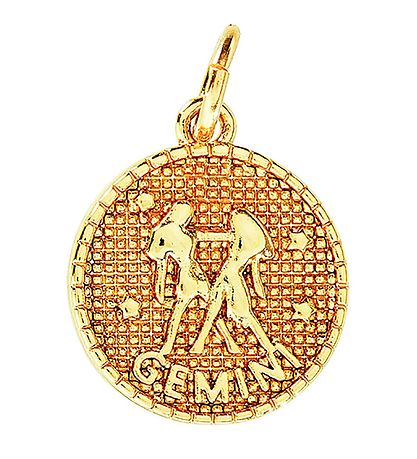 Me&My BOX Ketting m. Dierenriem - Tweeling - Verguld