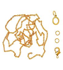 Me&My BOX Necklace w. Letter - O - Gold plated Me&My BOX Necklace w. Letter - O - Gold plated