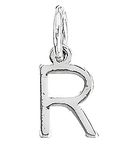 Me&My BOX Necklace w. Letter - R - Silver plated Me&My BOX Necklace w. Letter - R - Silver plated
