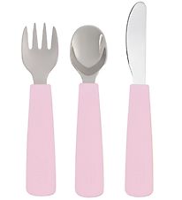 We Might Be Tiny Cutlery - 3 Parts - Powder Pink We Might Be Tiny Cutlery - 3 Parts - Powder Pink