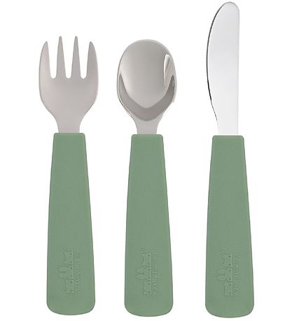 We Might Be Tiny Cutlery - 3 Parts - Sage We Might Be Tiny Cutlery - 3 Parts - Sage