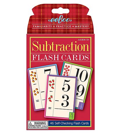 Eeboo Learning Games - Subtraction Eeboo Learning Games - Subtraction