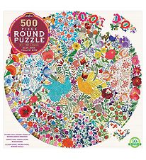 Puzzle Eeboo - 500 Briques - Blue Bird et Yellow Bird Puzzle Eeboo - 500 Briques - Blue Bird et Yellow Bird