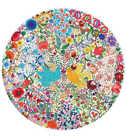Eeboo Puzzlespiel - 500 Teile - Blue Bird & Yellow Bird Eeboo Puzzlespiel - 500 Teile - Blue Bird & Yellow Bird