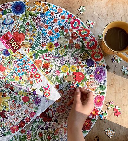 Eeboo Puzzlespiel - 500 Teile - Blue Bird & Yellow Bird Eeboo Puzzlespiel - 500 Teile - Blue Bird & Yellow Bird