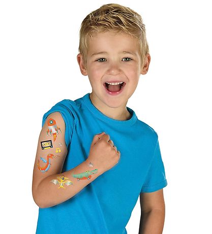 SES Creative Tattoos - Dinosaurs and Aliens