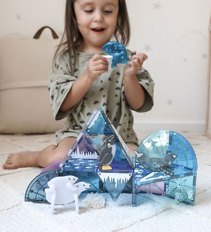 Magna-Tiles Magnet set - 25 Parts - Arctic DYR