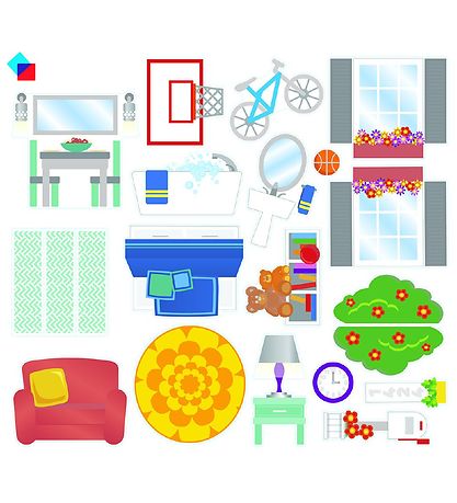 Magna-Tiles Magnet set - 28 Parts - Housing