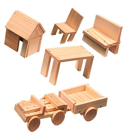 SES Creative Construction Playset - Wood