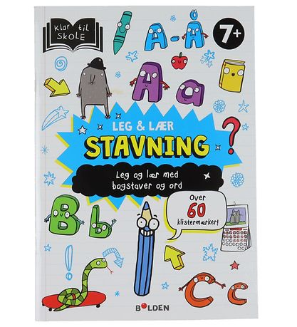 Forlaget Bolden Activity Book - Leg og Lær: Stavning - Danish