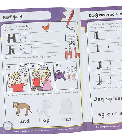 Forlaget Bolden Book - Leg og Lær: Bogstaver - Danish