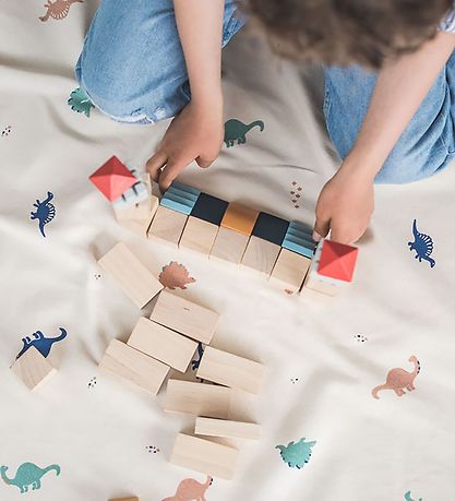 Play&Go Toy Storage Bag Blanket - Ø140 - Dino