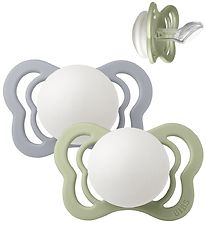 BIBS Couture Glowing Pacifiers - Size 1 - 2-Pack - Anatomical - 