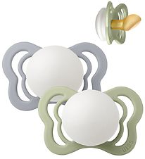 BIBS Couture Glowing Pacifiers - Size 1 - 2-Pack - Anatomical - 