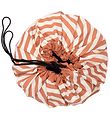 Play&Go Toy Storage Bag Blanket - Ø140 - Stripes Brown Play&Go Toy Storage Bag Blanket - Ø140 - Stripes Brown