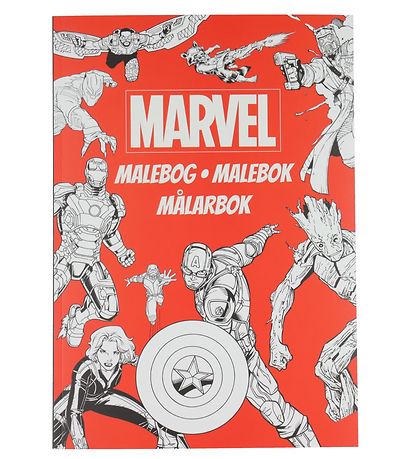 Livre de Coloriage Karrusel Forlag - Marvel Livre de Coloriage Karrusel Forlag - Marvel