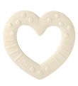 Bibs Teether - Heart - Ivory