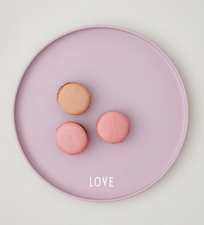 Design Letters Plate - Love - Favorite - Lavender