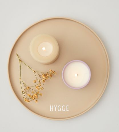 Design Letters Plate - Cozy - Favorite - Beige