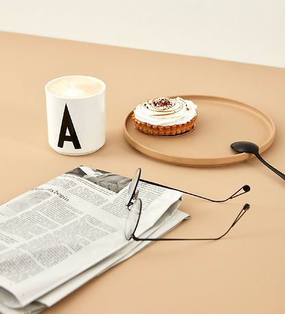 Assiette Design Letters - Confortable - Favourite - Beige Assiette Design Letters - Confortable - Favourite - Beige