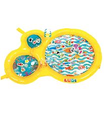 Ludi Play Mat - Water - 94x63 cm - Yellow Ludi Play Mat - Water - 94x63 cm - Yellow