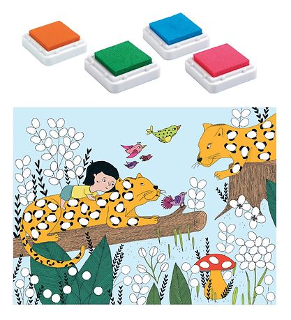 Djeco Finger Paint - Set - Jungle