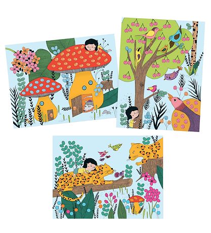 Djeco Finger Paint - Set - Jungle