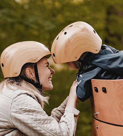 Coconuts Bicycle Helmet - S - Wooden look