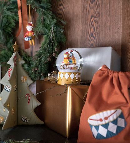 Boule à Neige Fabelab - Ø: 10 cm - Bob's Traîneau - Ochre Boule à Neige Fabelab - Ø: 10 cm - Bob's Traîneau - Ochre