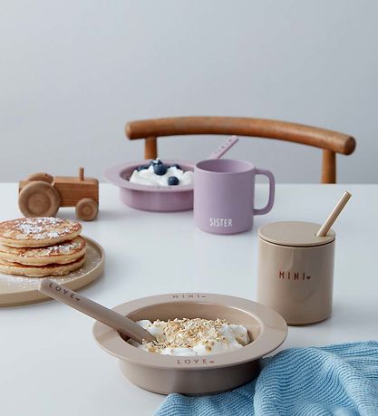 Design Letters Deep Plate - Mini Favorite - Lavender