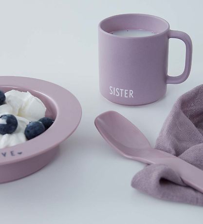 Design Letters Deep Plate - Mini Favorite - Lavender
