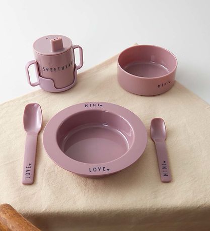 Design Letters Deep Plate - Mini Favorite - Lavender