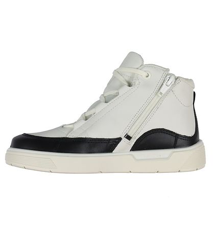 Ecco Stiefel - Street Tray - TEX - Weiß m. Schwarz