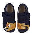 Living Kitzbühel Slippers - Night Blue w. Tiger Living Kitzbühel Slippers - Night Blue w. Tiger