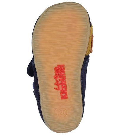 Living Kitzbühel Slippers - Night Blue w. Tiger