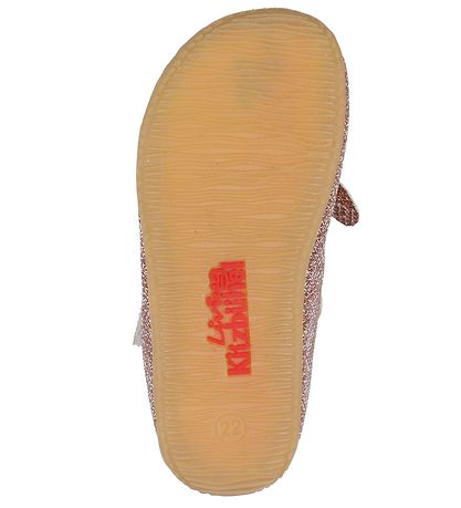 Living Kitzbühel Ballerina Slippers - Pink Glitter w. Cat