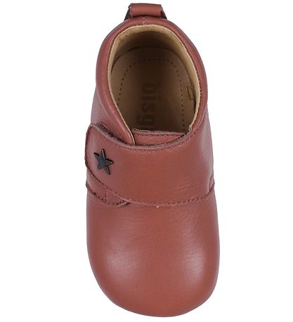 Bisgaard Leren Slippers - Roze m. Ster Bisgaard Leren Slippers - Roze m. Ster