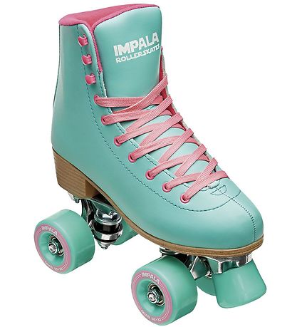 Impala Rollerskates - Quad Skate - Aqua/Pink Impala Rollerskates - Quad Skate - Aqua/Pink