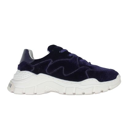 Emporio Armani Shoe - Velvet - Navy Emporio Armani Shoe - Velvet - Navy